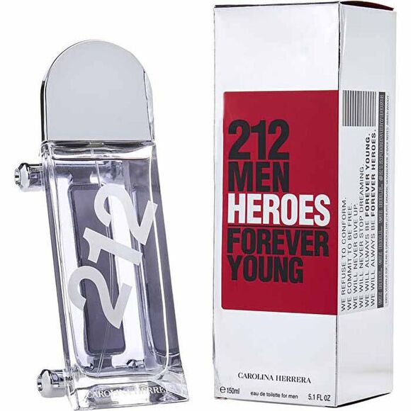 Carolina Herrera 212 Heroes Forever Young Eau De Toilette - 5oz - Picture 2 of 3